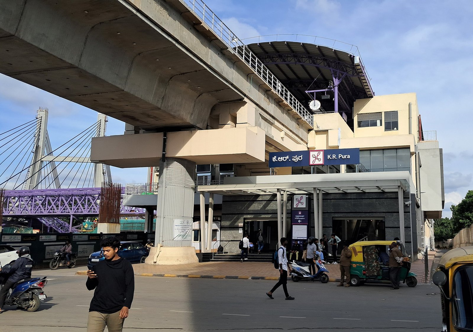 Krishnarajapura Metro Station