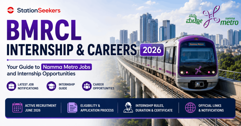 BMRCL Internship and Careers 2026